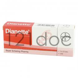 Dianette for Acne 2mg/35mcg x 126