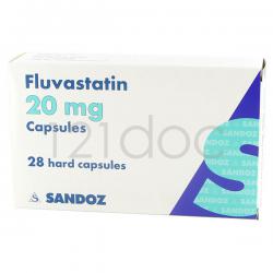 Fluvastatin 40mg x 84